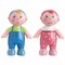 HABA Little Friends Babies Marie & Max - 2.5" Twin Baby Dollhouse Toy Figures (2 Piece Set)
